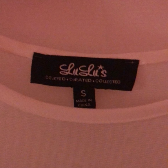 White lulus dress - Picture 2 of 3